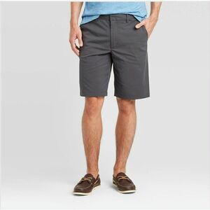 NWT Men's 10.5" Tech Shorts - Size 28 - Goodfellow & Co - Charcoal